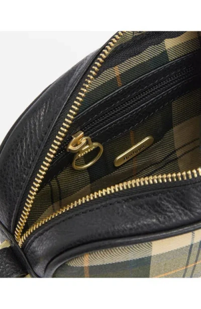 Barbour Daphne Tartan Plaid & Leather Crossbody Bag In Multi