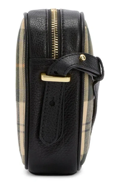 Barbour Daphne Tartan Plaid & Leather Crossbody Bag In Multi