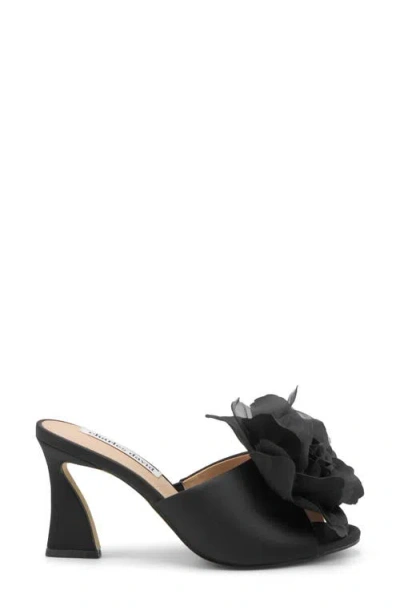 Charles David Kam Womens Round Open Toe Spool Heel Pumps In Black