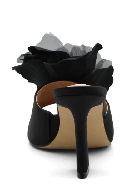 Charles David Kam Womens Round Open Toe Spool Heel Pumps In Black