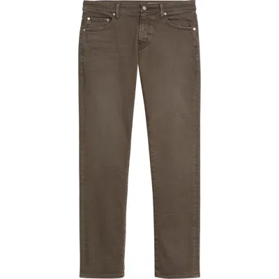 Ag Tellis Modern Slim Fit Jeans In 7 Years Sulfur Brown In Brown