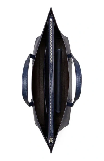 Tory Burch Mini Perry Tote In Blue