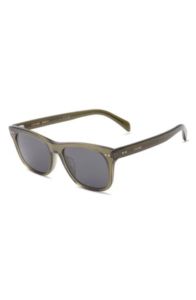 Celine Triomphe 54mm Square Sunglasses In Multi