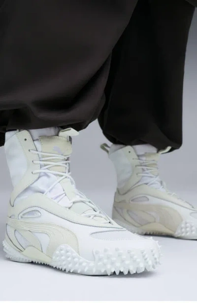 Puma Mostro Mid Sneaker Boots In White