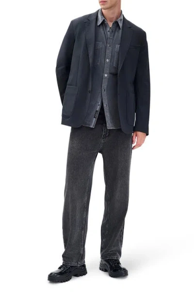 Rag & Bone Corduroy Cpo Shirt Jacket In Blue