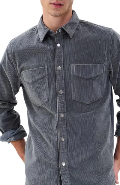 Rag & Bone Corduroy Cpo Shirt Jacket In Blue