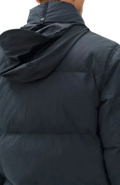 Rag & Bone Daniel Quilted Down Puffer Jacket In Black