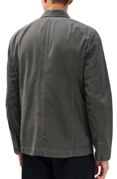 Rag & Bone Evan Twill Chore Jacket In Gray