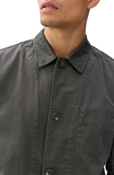Rag & Bone Evan Twill Chore Jacket In Gray