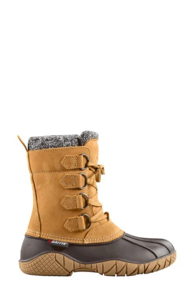 Baffin Yellowknife Water Resistant Snow Boot In Brown