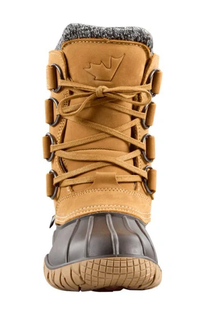 Baffin Yellowknife Water Resistant Snow Boot In Brown