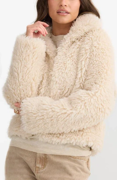 Talisman The Label Stuart Faux Fur Jacket In Multi