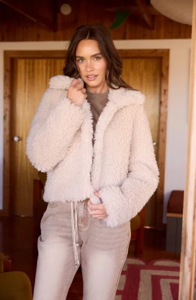 Talisman The Label Stuart Faux Fur Jacket In Multi