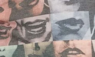 Guess Women's Embellished Lips T-shirt In Multi