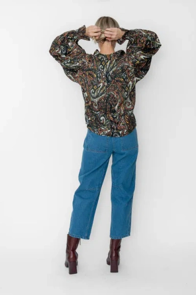 West Of Isabelle Top In Green