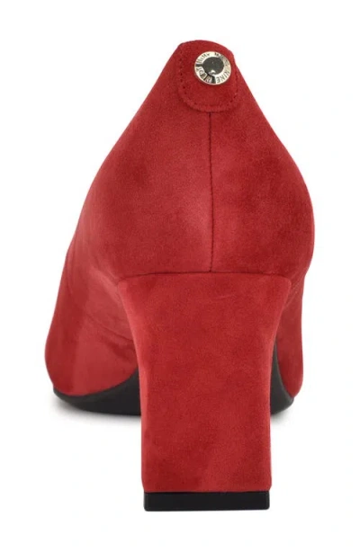 Nine West Kalore 9x9 Pointed Toe Pump In Red