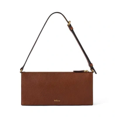 Mulberry Mini Roxanne Buckled Shoulder Bag In Brown