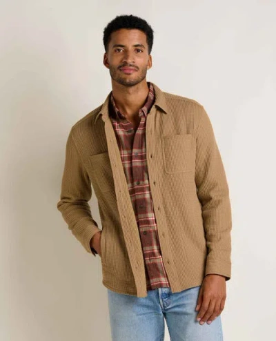 Toad And Co Bitterroot Long Sleeve Shirt Jacket In Brown