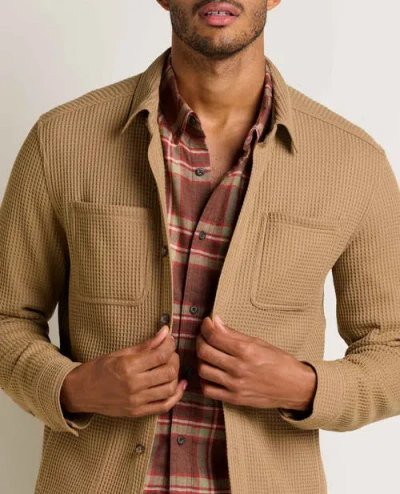 Toad And Co Bitterroot Long Sleeve Shirt Jacket In Brown