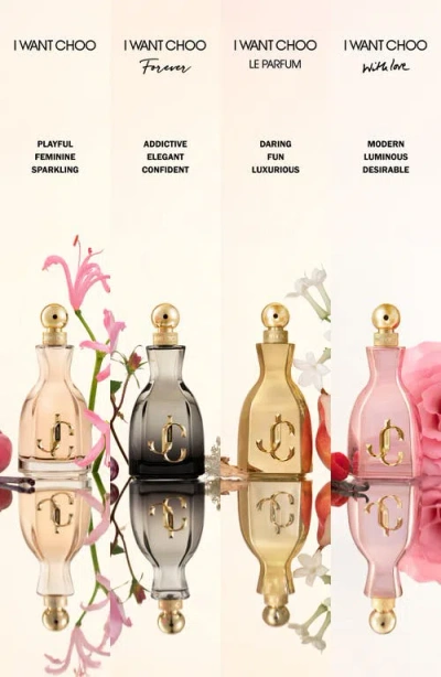 Jimmy Choo I Want Choo With Love Eau De Parfum 100ml In Transparent