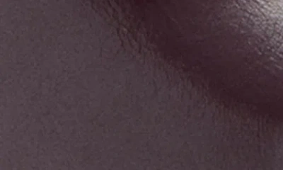 Mango Pointed Toe Slide Sandal In Burgundy