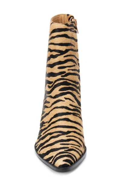 Matisse Caty Western Pointed Toe Bootie In Animal Print