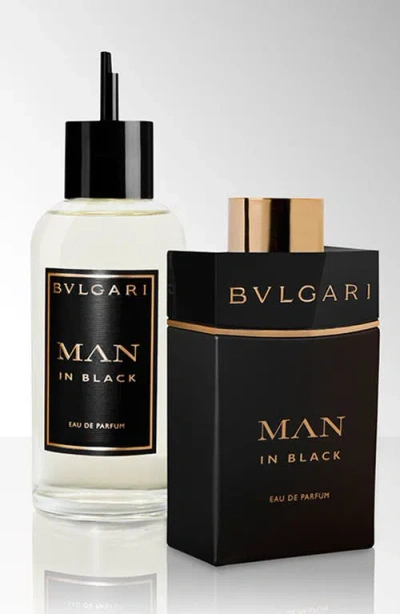 Bvlgari Man In Black Eau De Parfum 5 Oz. In Transparent