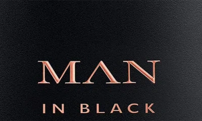Bvlgari Man In Black Eau De Parfum 5 Oz. In Transparent