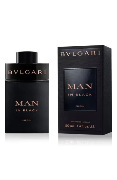 Bvlgari Man In Black Parfum 3.4 Oz. In Transparent