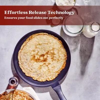 Alva Energy 11in Nonstick Griddle Pan In Black