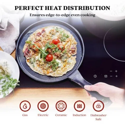 Alva Energy 11in Nonstick Griddle Pan In Black