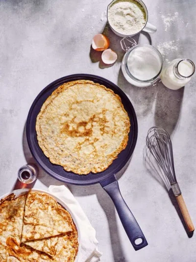 Alva Energy 3-piece Ceramic Nonstick Frying Pan Set In Black