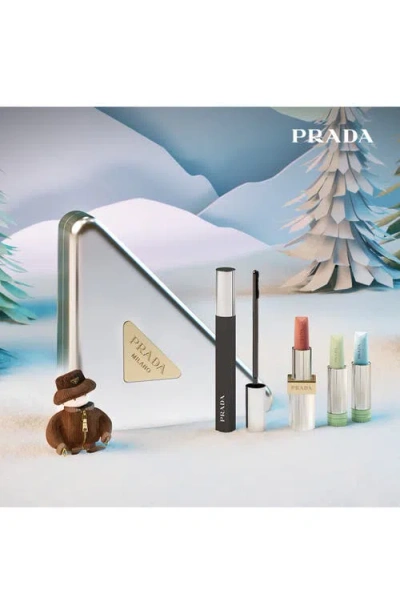 Prada Beauty Clutch Set In Transparent