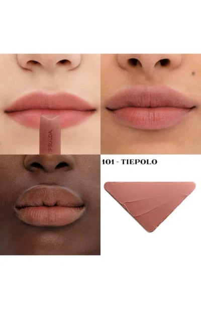 Prada Beauty Clutch Set In Transparent