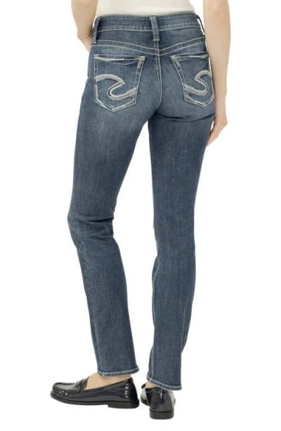 Silver Jeans Co. Women's Suki Mid Rise Curvy Fit Skinny Leg Jeans In Blue