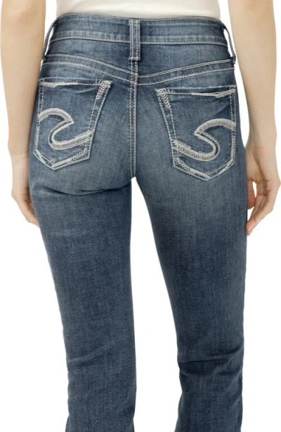 Silver Jeans Co. Women's Suki Mid Rise Curvy Fit Skinny Leg Jeans In Blue
