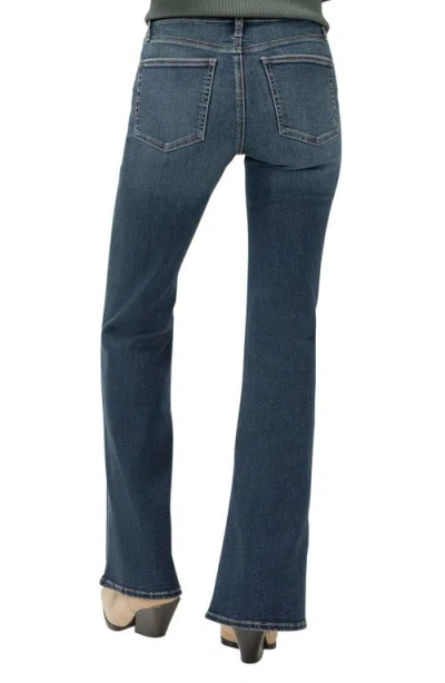 Silver Jeans Co. Women's Most Wanted Mid Rise Flare Leg Jeans In Brown