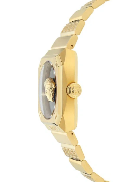 Versace Antares Lady 35mm In Gold
