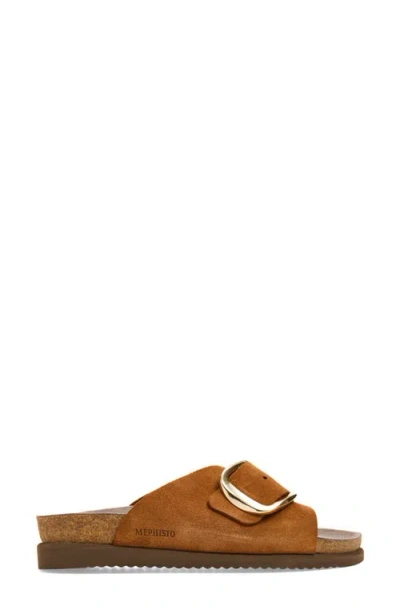 Mephisto Hariana Slide Sandal In Brown