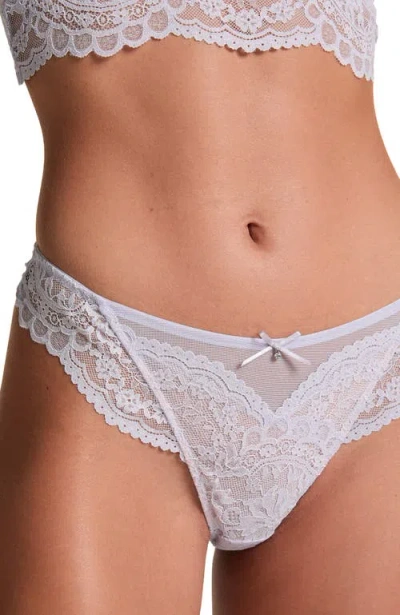 Hunkemoller Isadora Thong In Purple