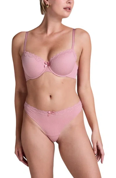 Hunkemoller Lola Thong In Purple