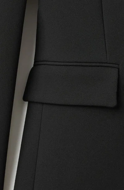 Mango Selection Fitted Suit Jacket In Black