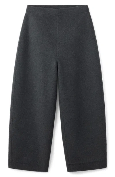 Mango Women's Wool Balloon Pants In Gray