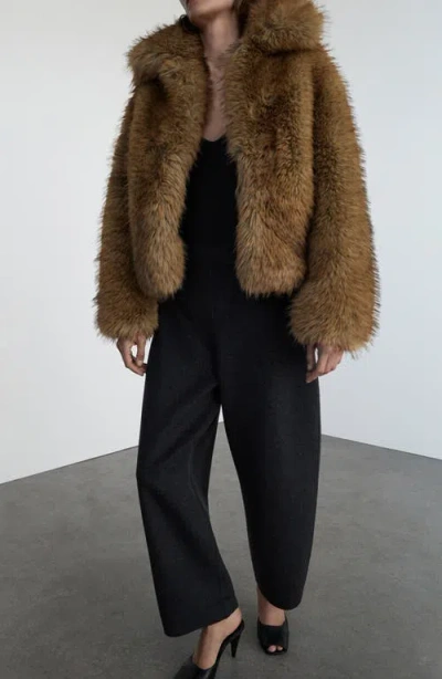 Mango Women's Wool Balloon Pants In Gray