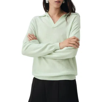 Mango Women's Wool Polo-neck Sweater In Brown