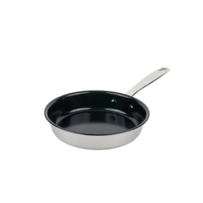 Alva Maestro Nonstick Stainless Steel Frying Pan In Black