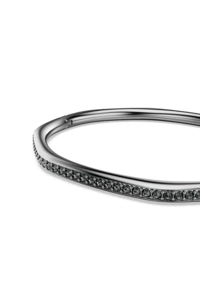 Swarovski Swaroski Dextera Ruthenium Plated Bangle In Gray