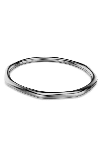 Swarovski Swaroski Dextera Ruthenium Plated Bangle In Gray