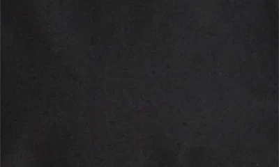 Love The Label Iridessa Keyhole Puff Sleeve Cotton Button-up Top In Black