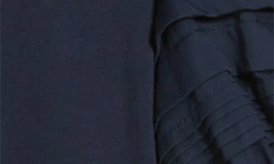 Love The Label Dylan Puff Sleeve Cotton T-shirt In Blue